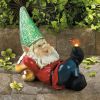 Happy Gnome Solar-Powered Garden Light