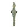 Cast Iron Aquamarine Seahorse Wall Hooks - Set of 2