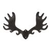 Cast Iron Moose Antler Wall Hook