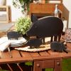 Pig and Piglets Metal Garden Sculpture Set