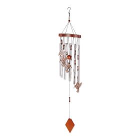 Aluminum Hummingbird Wind Chimes