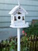 Victorian Pedestal Bird House