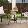 Wrought Iron Apple Triple Plant Stand