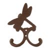 Cast Iron Dragonfly Wall Hooks - Set of 2