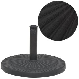 Parasol Base Resin Round Black 30.9 lb