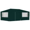 Professional Party Tent with Side Walls 13.1'x19.7' Green 0.3 oz/ft²