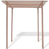 WPC Pergola 78.7"x78.7"x78.7" Brown