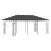 Gazebo with Mosquito Net 19.7'x9.8'x9' Anthracite