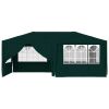 Professional Party Tent with Side Walls 13.1'x19.7' Green 0.3 oz/ft²