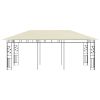 Gazebo with Mosquito Net 19.7'x9.8'x9' Cream