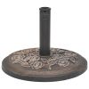 Parasol Base Resin Round Bronze 19.8 lbs