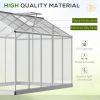 Greenhouse for Winter;  10' L x 6' W Walk-In Polycarbonate Greenhouse