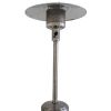 Living Source International 46; 000 BTU Standing Patio Heater(Stainless Steel)