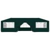 Professional Party Tent with Side Walls 13.1'x29.5' Green 0.3 oz/ft²