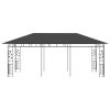 Gazebo with Mosquito Net 19.7'x9.8'x9' Anthracite