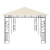 Gazebo with Mosquito Net 19.7'x9.8'x9' Cream