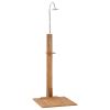 Garden Shower 29.5"x29.5"x82.7" Solid Teak Wood