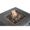 Living Source International Fiber Reinforced Concrete Propane/Natural Gas Fire Pit Table