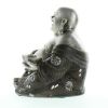 Silver and Black Buddha