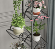 Metal Plant Stands;  Heavy Duty Flower Pot Stands for Multiple Plant