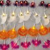 3pcs LED String Lights Halloween Indoor Garden Patio Party Pumpkin Lights